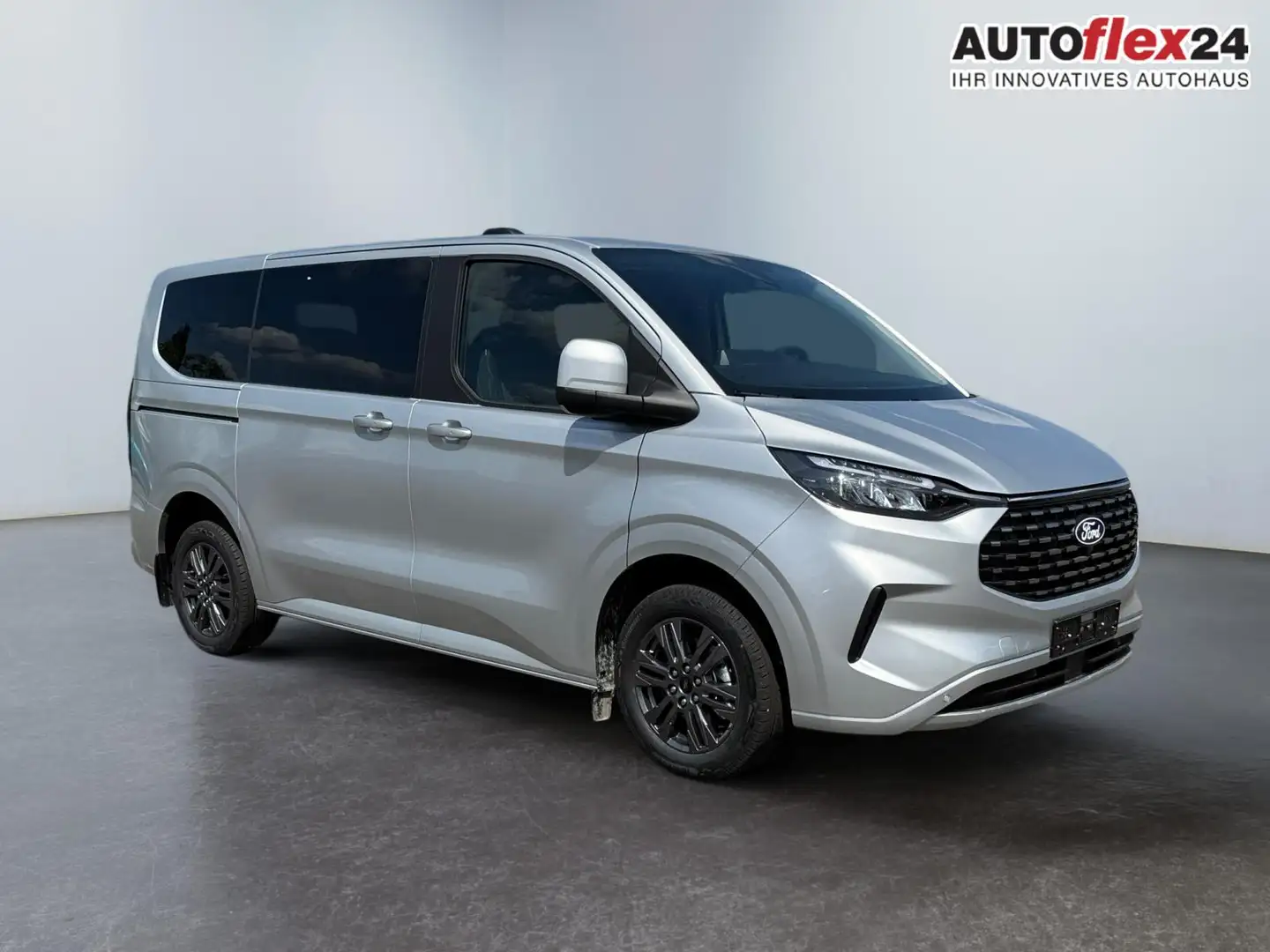 Ford Tourneo Custom Titanium NEU V710 L1 150 M6 Klima DAB Temp Spur... Silber - 1