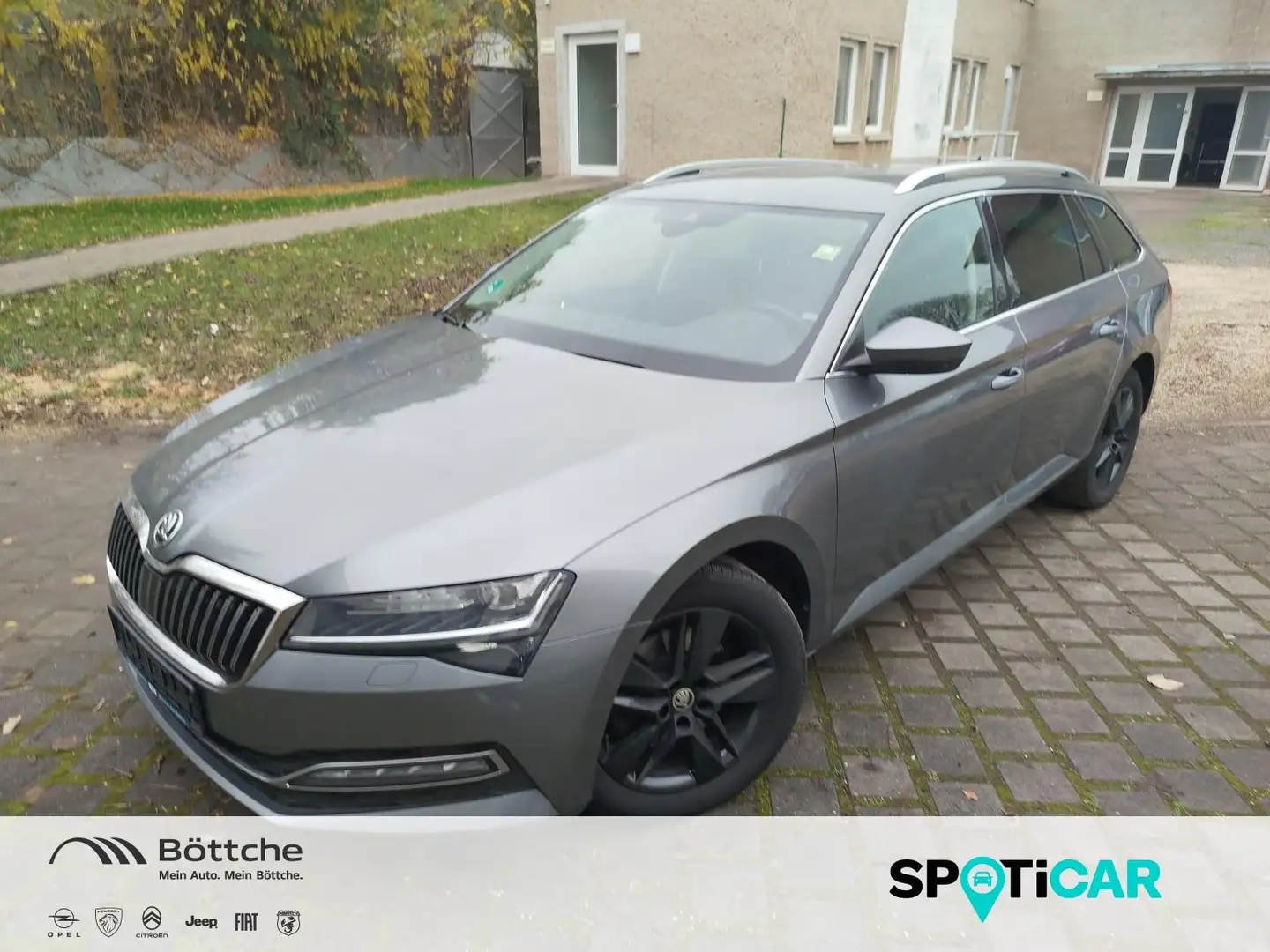 Skoda Superb 2.0 TDI Exportfahrzeug nur für Händler Grau - 1