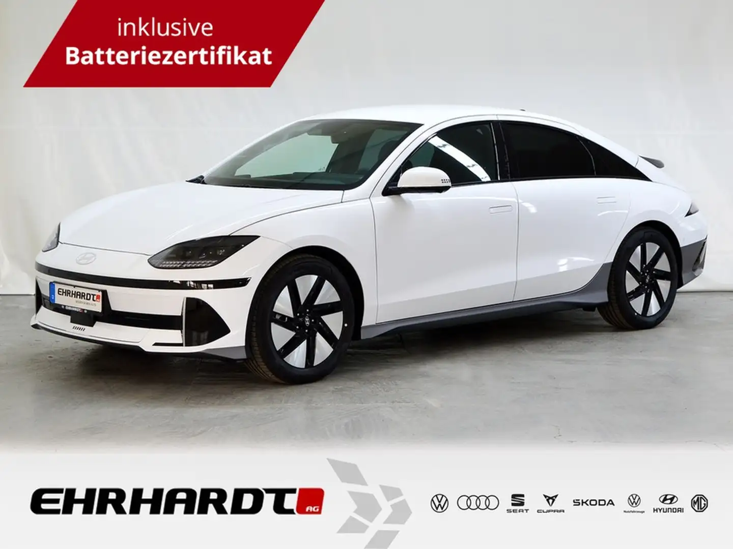 Hyundai IONIQ 6 77,4 kWh 4WD 239 kW UNIQ WP*BOSE*18" Weiß - 1