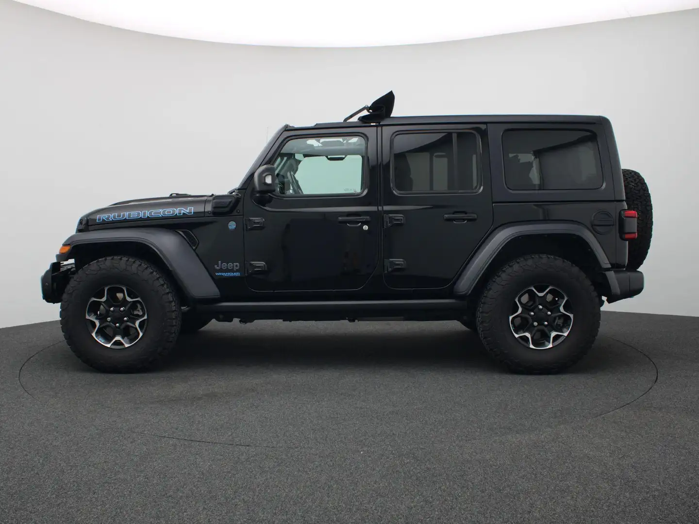 Jeep Wrangler Unlimited 4xe 380 Rubicon 380PK Aut. BTW Auto, ada Negro - 2