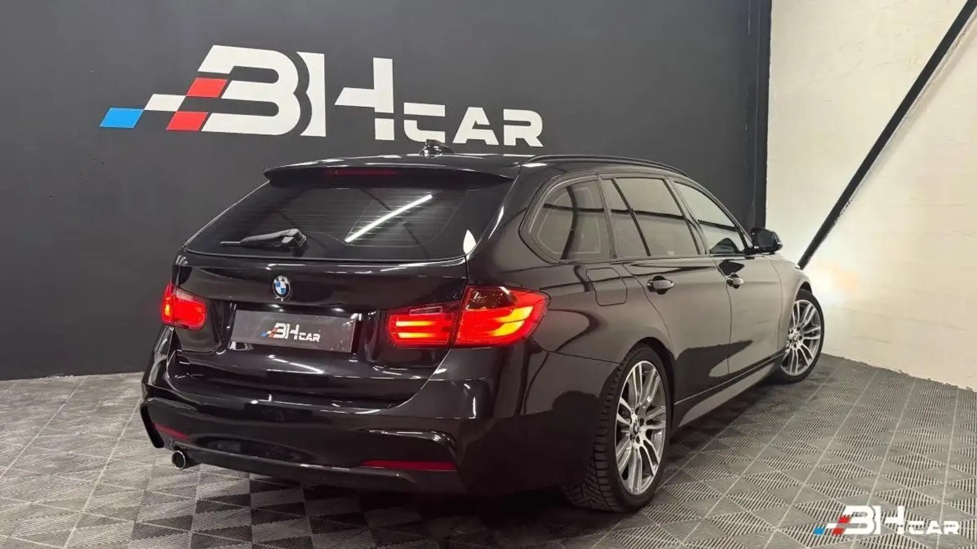 BMW 320 TOURING 2.0 320 D 185 M-SPORT / HK / Régulateur adaptatif / Grand écran / Suivi complet Noir - 2