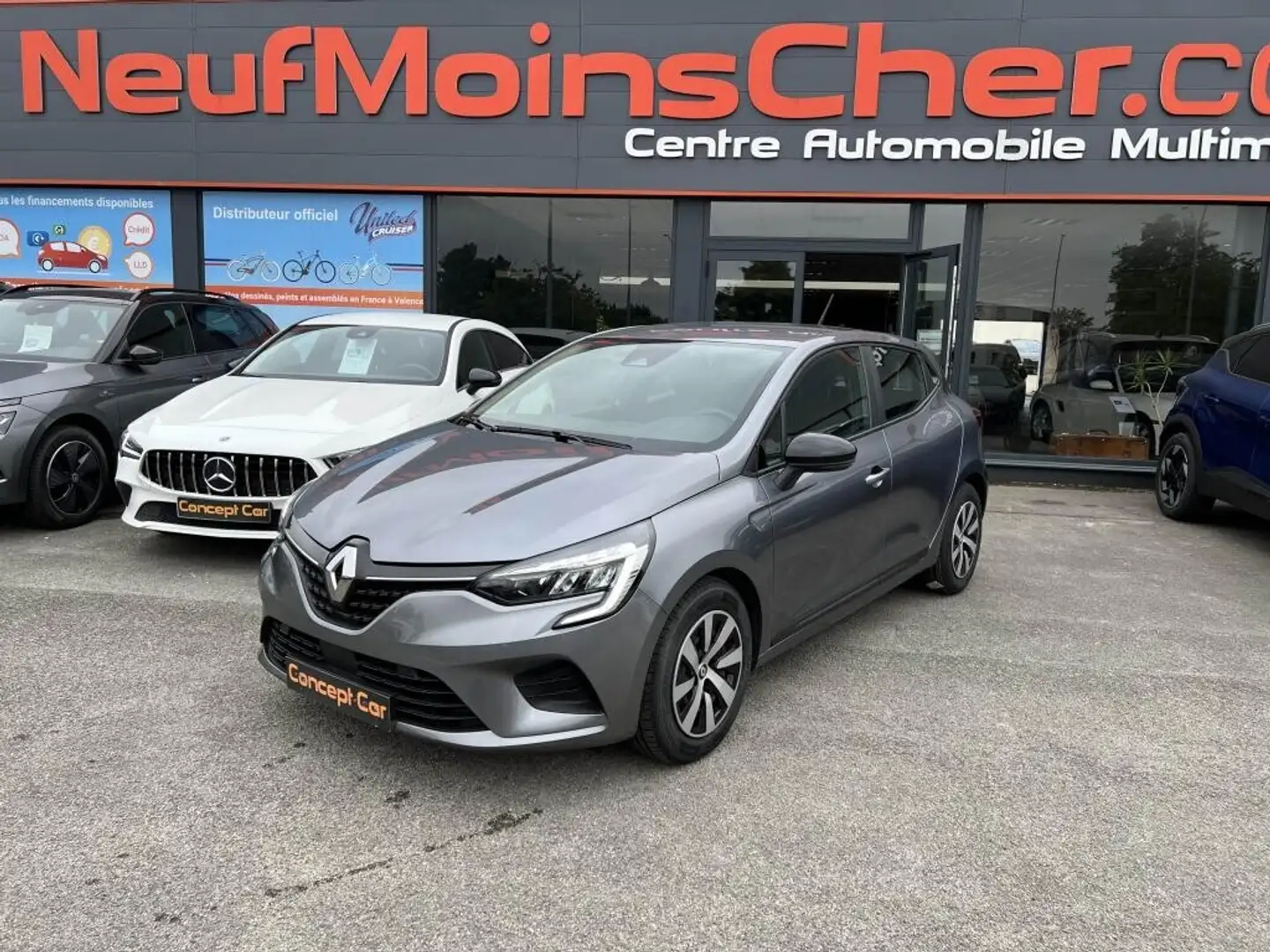 Renault Clio Equilibre 1.0 Tce 90cv + Pack Navigation avec Radi Gris - 1