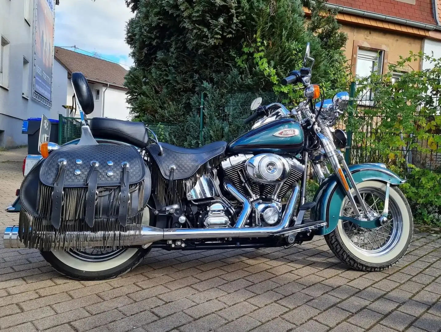 Harley-Davidson Heritage Springer Blu/Azzurro - 1