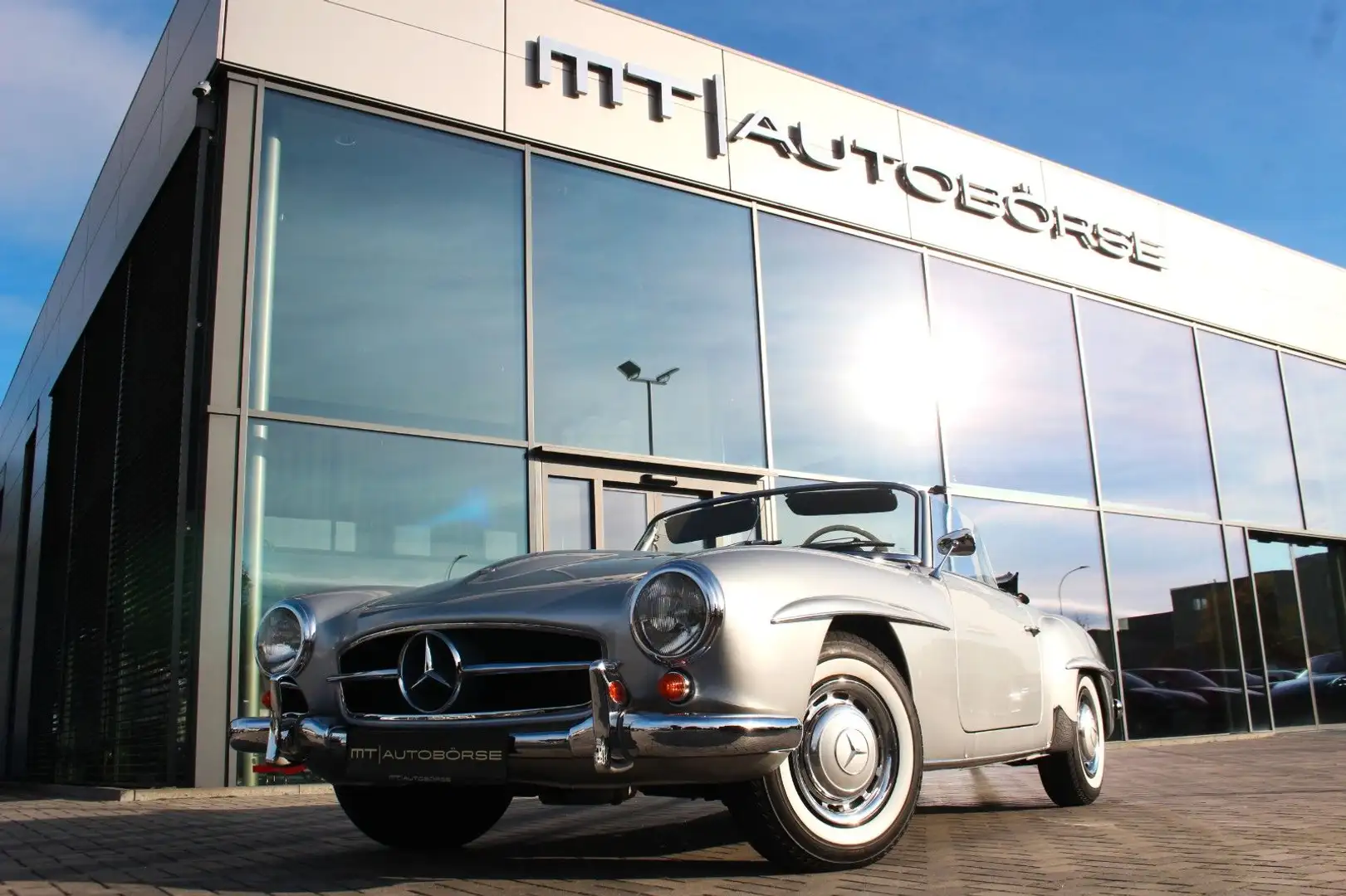 Mercedes-Benz 190 SL W121 B II | Deutsches Fzg. | 1- Gutachten Silber - 1