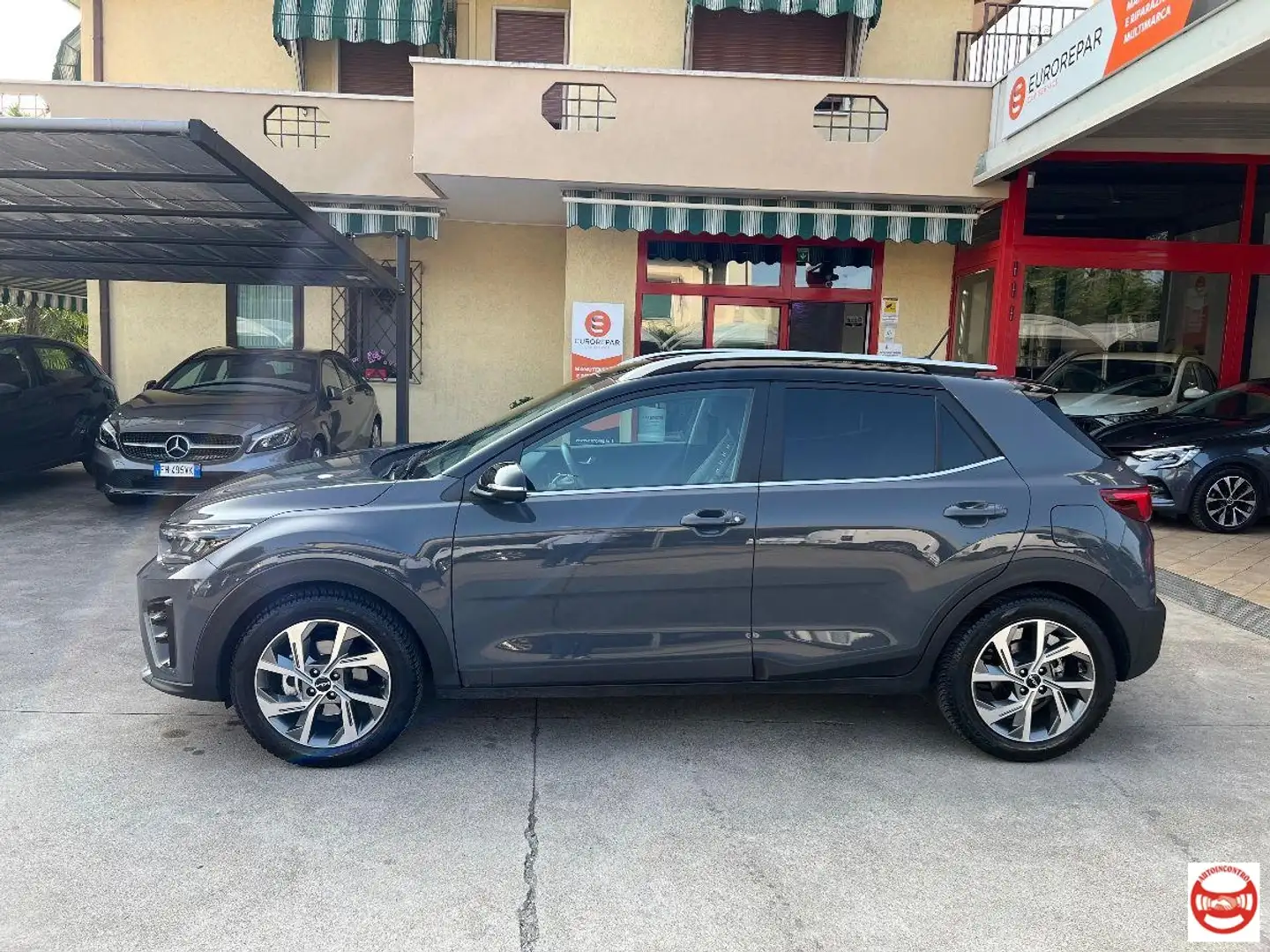 Kia Stonic 1.0 t-gdi mhev GT Line 120cv dct Grigio - 2