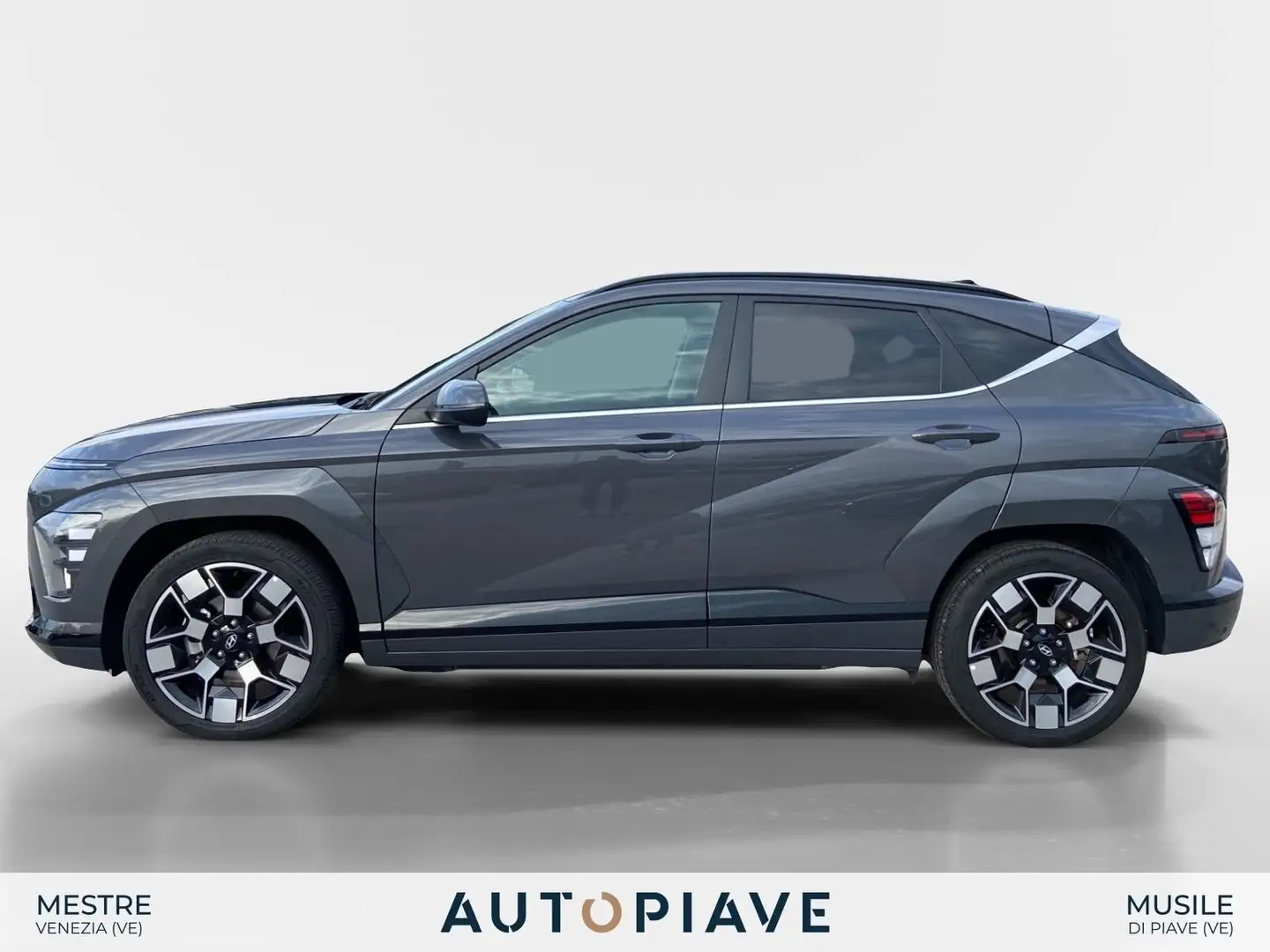 Hyundai KONA Kona EV 64.8 KWh Exclusive + Heat Pump + Tech Pack Grigio - 2