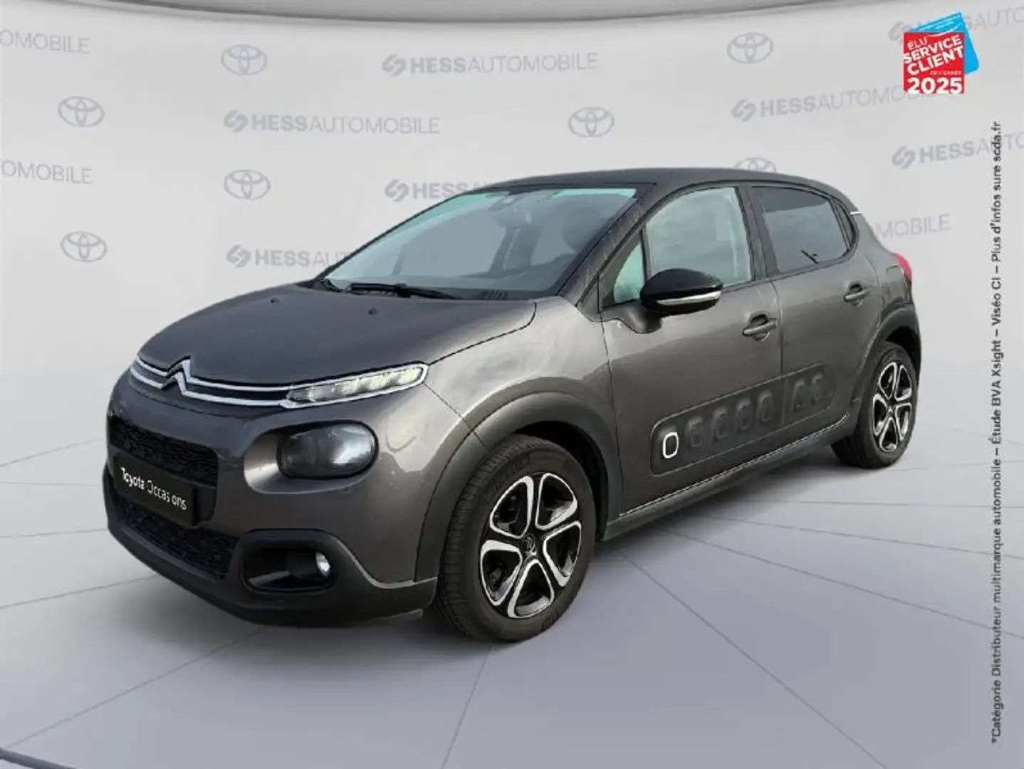 Citroen C3 PureTech 82ch Shine S\u0026S E6.d Grigio - 1