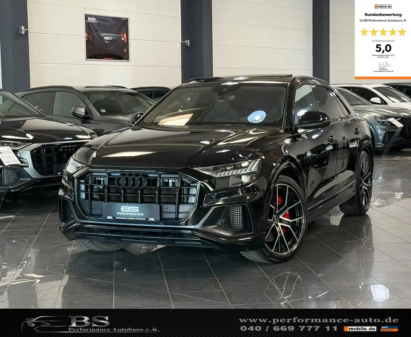 Audi SQ8 4.0 TDI|MATRIX|BLACK|ACC|PANO|HUD|MASSAGE|RS Schwarz - 1