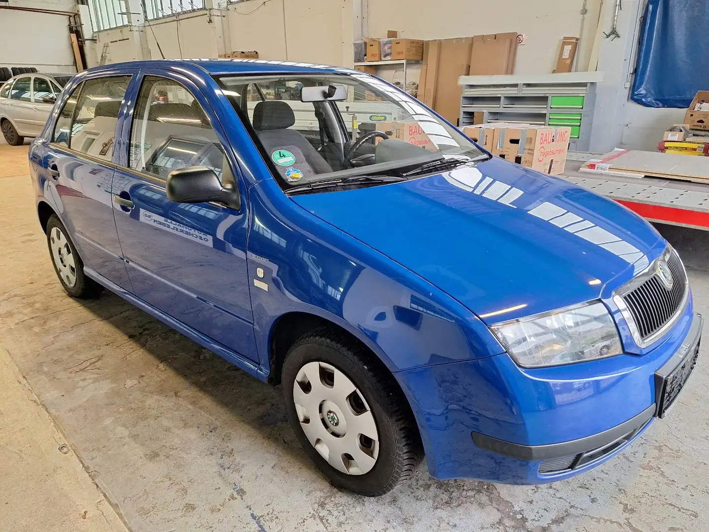 Skoda Fabia 1.2 EXACT aus 1.Hand Blau - 1