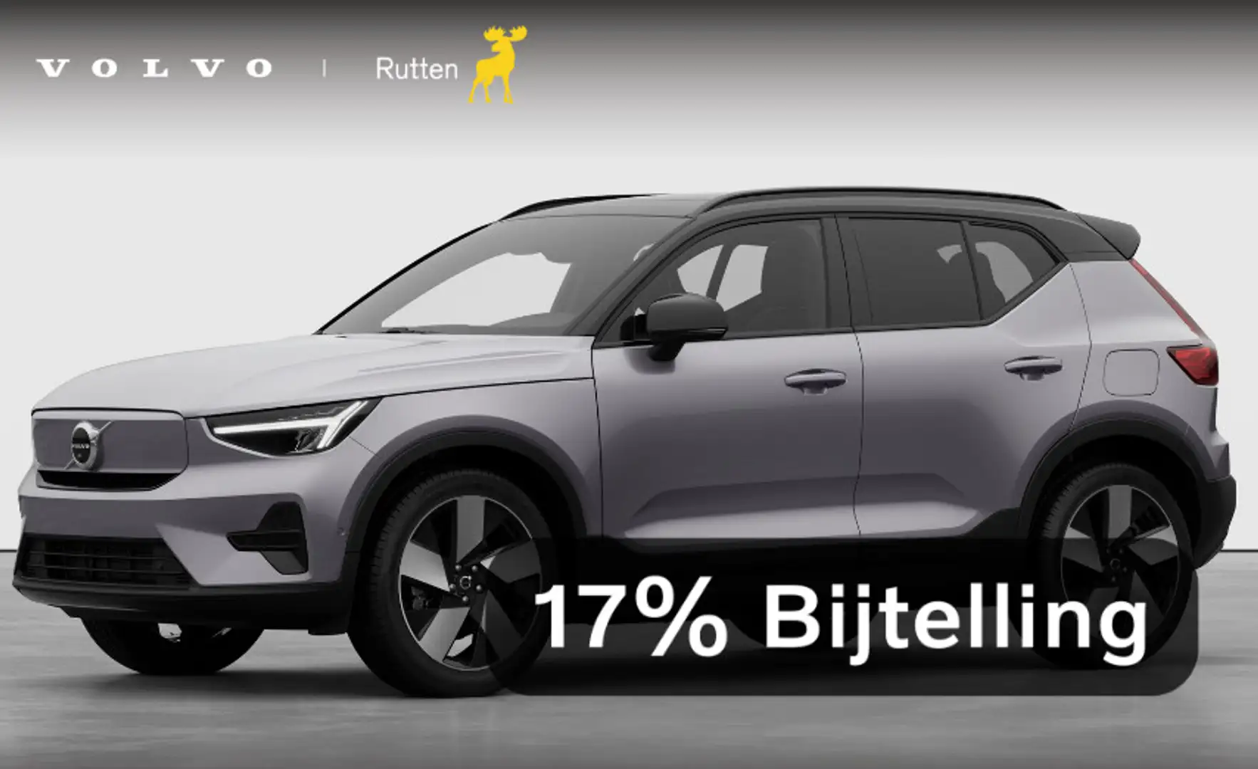 Volvo EX40 252PK Automaat Single Ext. Range Plus 82 kWh / Lou Zilver - 1