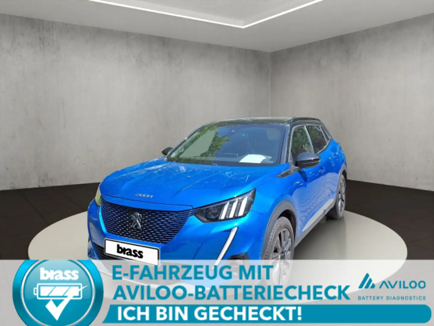 Peugeot 2008 e-2008 GT 136 Blau - 1