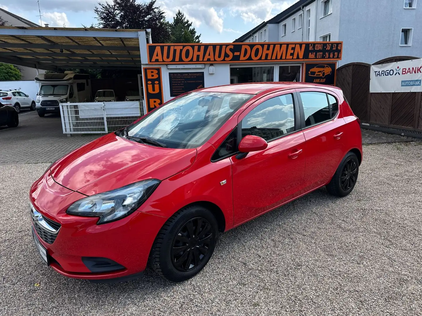 Opel Corsa E +Scheckheft gepflegt+Klima+Sitzheizung Rouge - 1