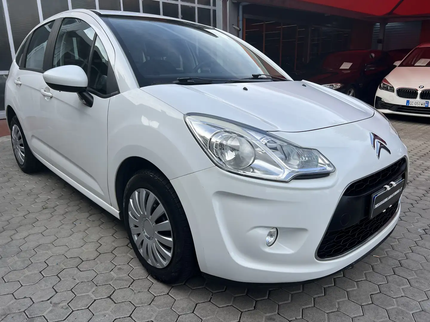 Citroen C3 C3 II 2009 1.1 Exclusive c/esp OK NEOPATENTATI Bianco - 2