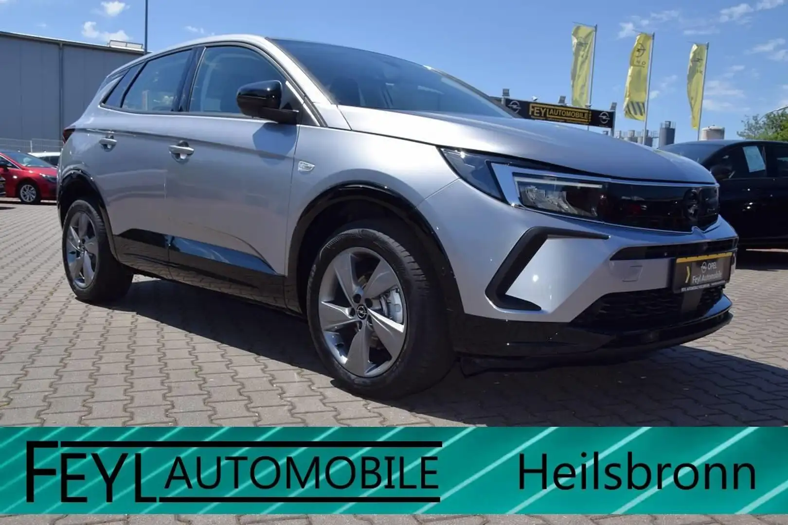 Opel Grandland X Grandland 1.2 Turbo "GS" Grijs - 1