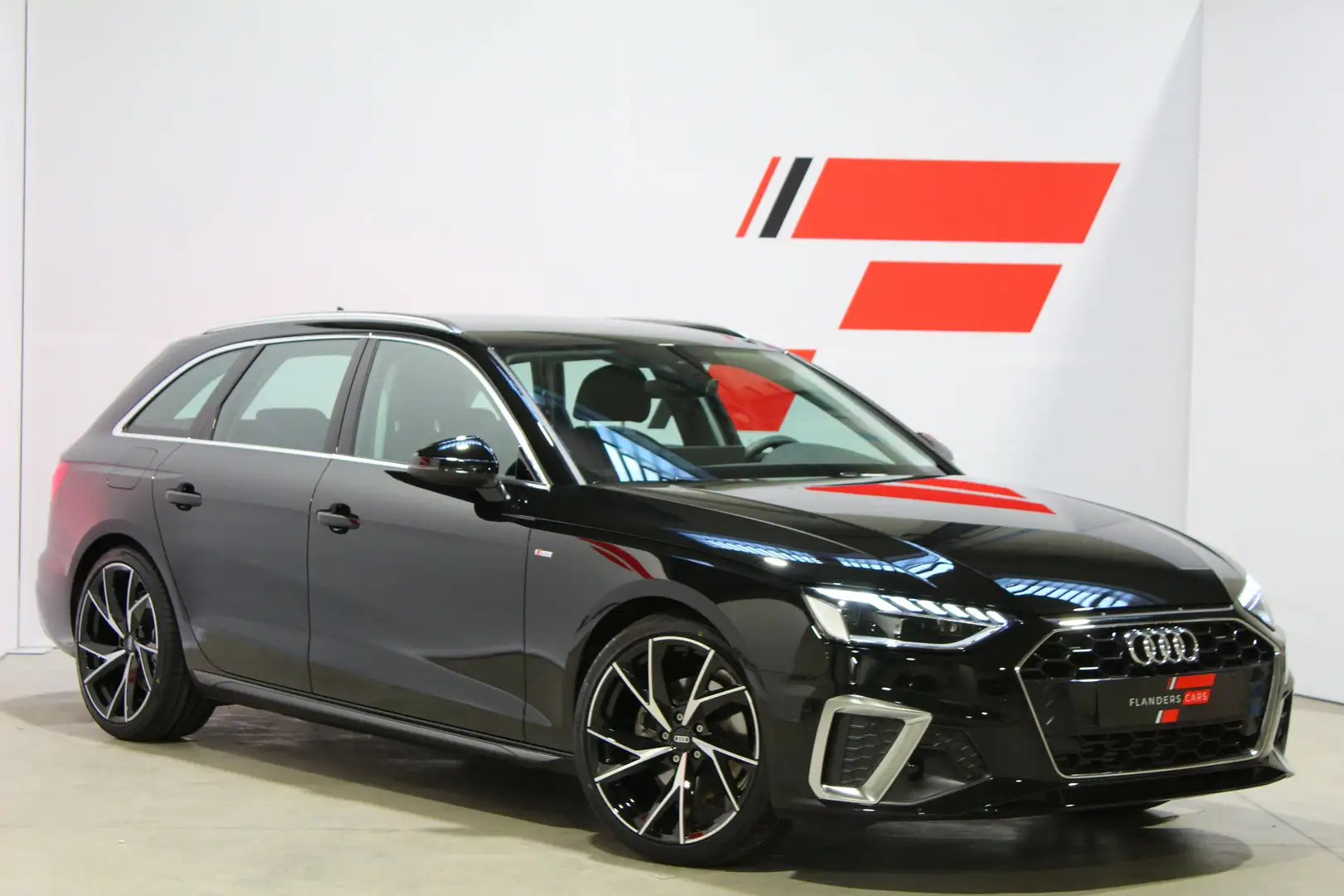 Audi A4 Av 35 TFSI S-Line * GPS * Carplay * LED * LEDER * Noir - 1