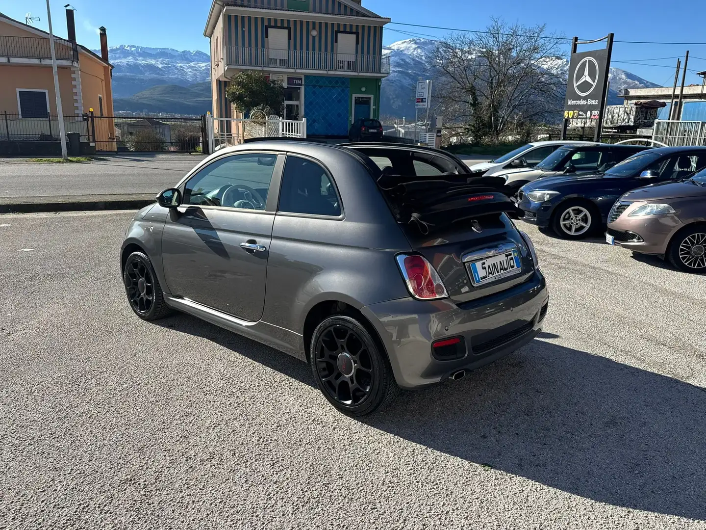 Fiat 500 Fiat 500c 1.2 b sport garanzia Gris - 2