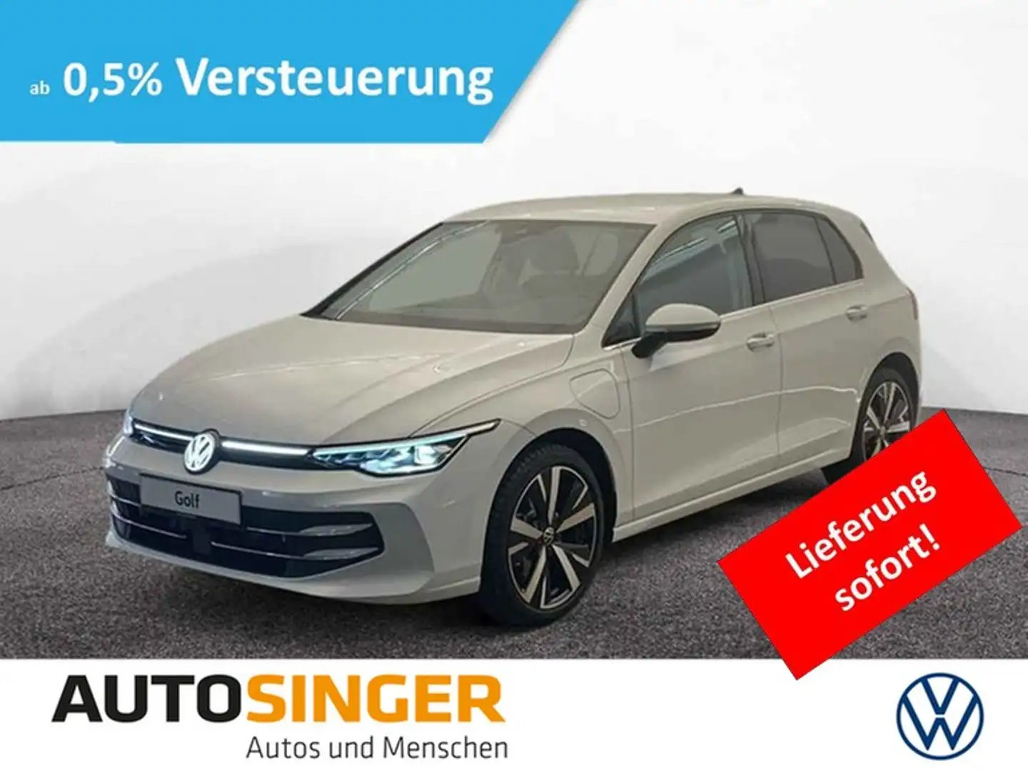 Volkswagen Golf Style eHybrid AHK*NAV*CAM*LED*SHZ*18" Blanc - 1