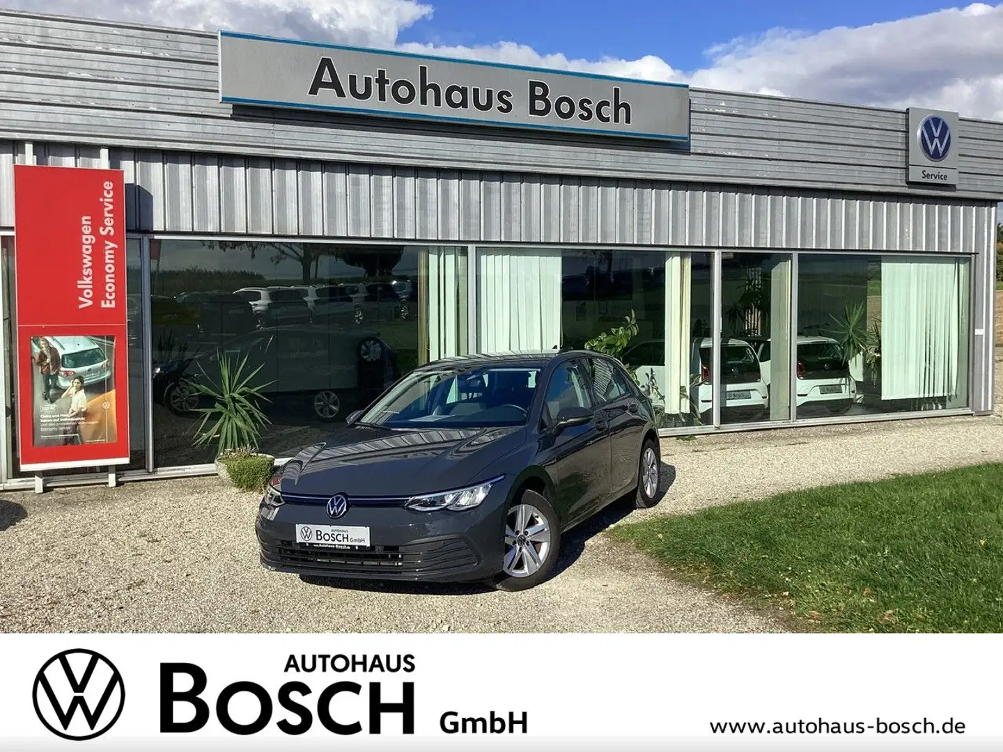 Volkswagen Golf VIII 1.0 TSI Life Navi SHZ ACC PDC LED App Grijs - 1