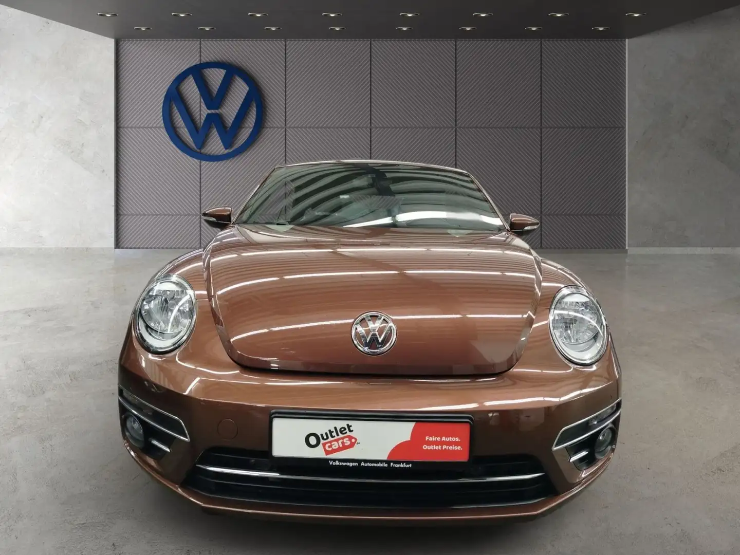 Volkswagen Beetle Cabriolet 1.2 TSI BMT Sound Navi Sitzheiz Braun - 2