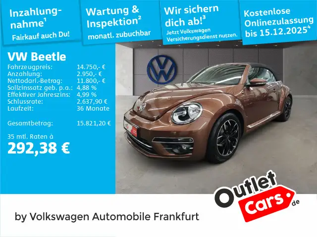 Volkswagen Beetle Cabriolet 1.2 TSI BMT Sound Navi Sitzheiz