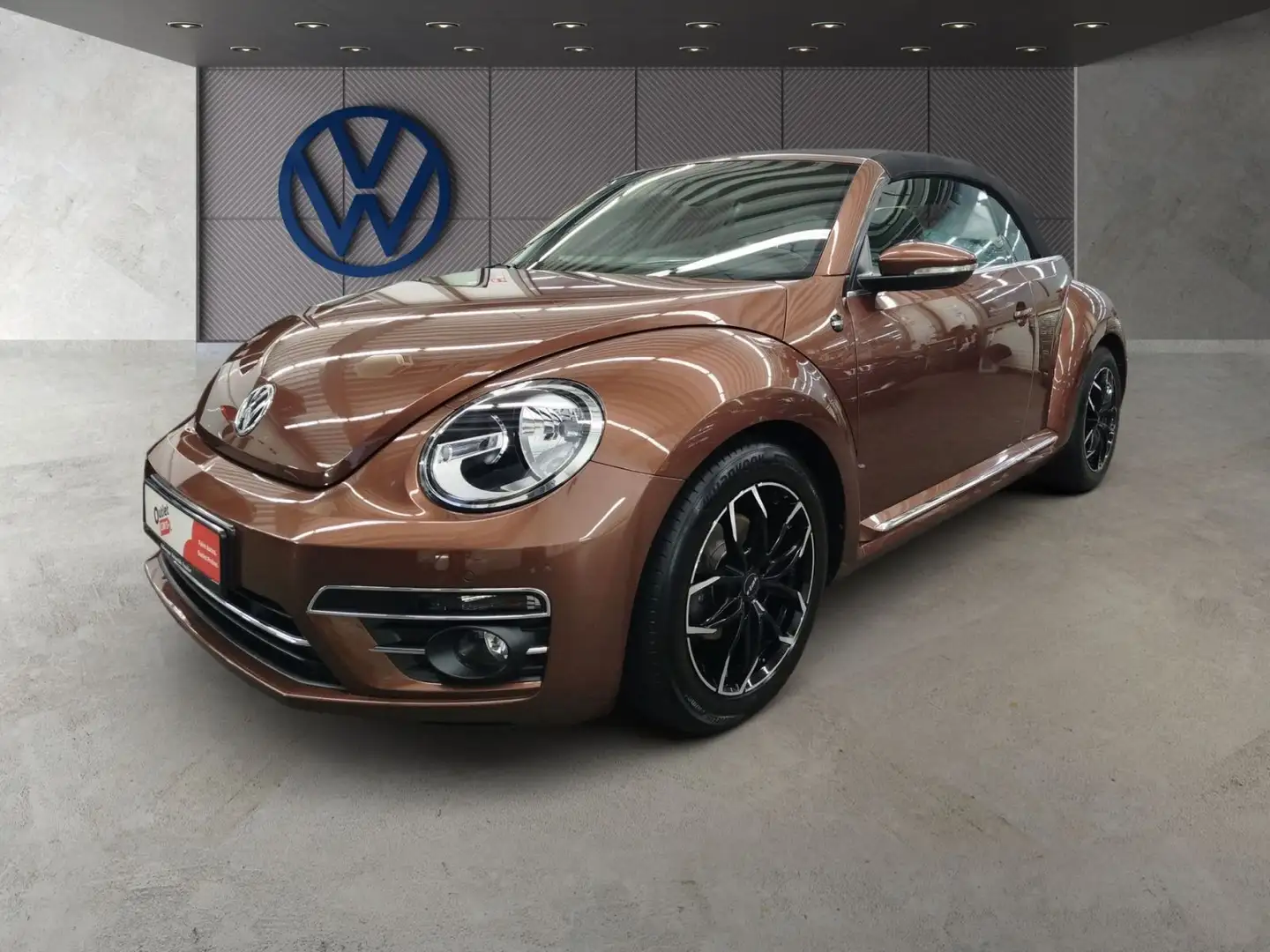 Volkswagen Beetle Cabriolet 1.2 TSI BMT Sound Navi Sitzheiz Braun - 2