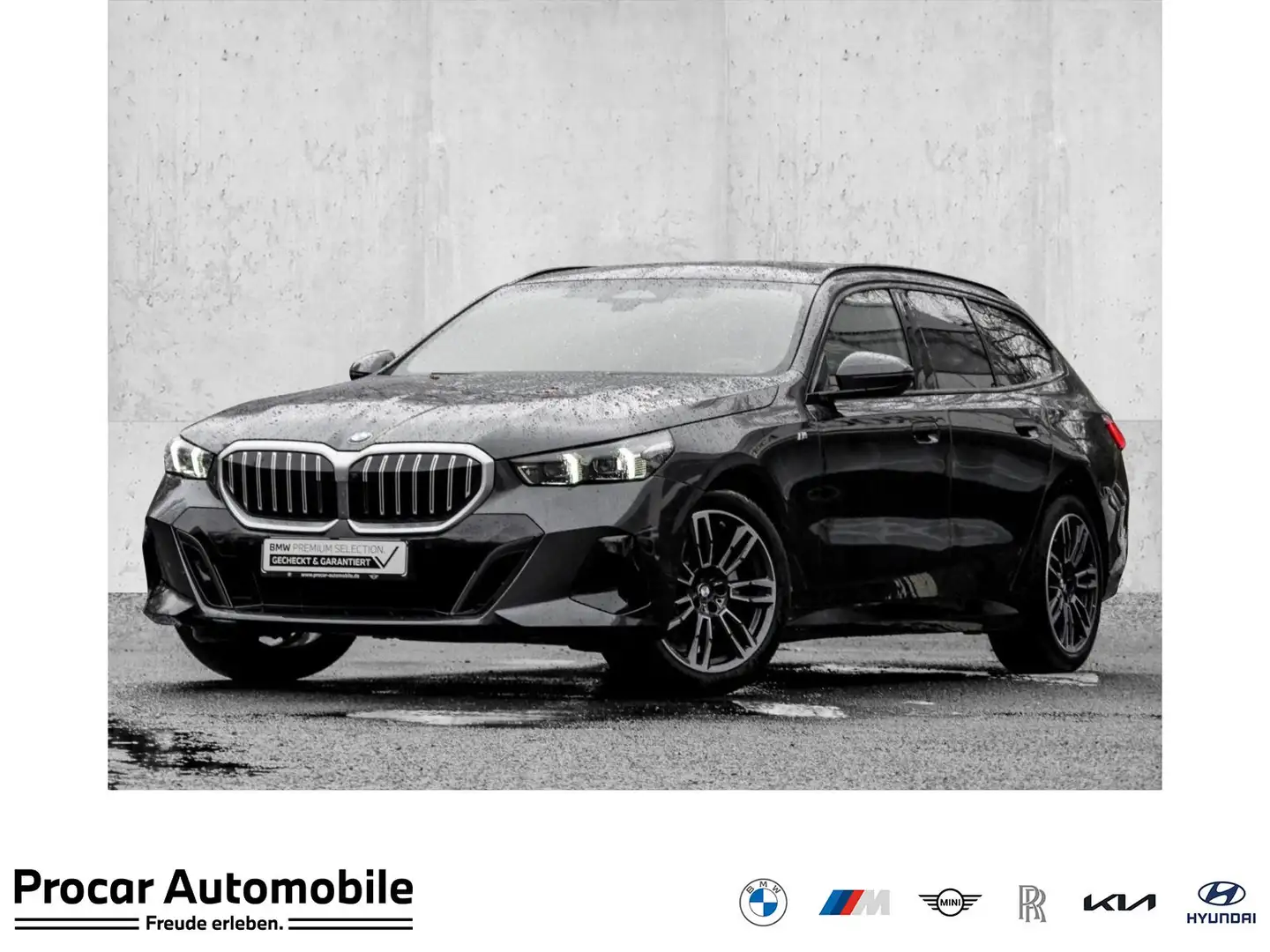 BMW 520 d M SPORT+AHK+H/K+ACC+HUD+360 KAMERA+KEYLESS Gris - 1