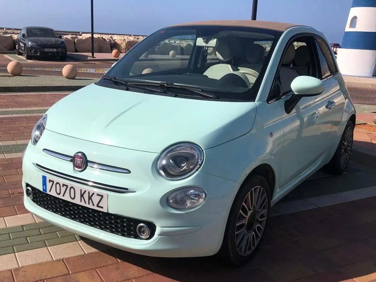 Fiat 500C Lounge Verde - 1