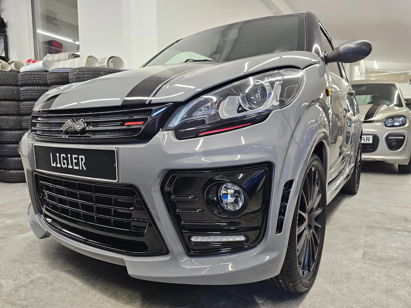 Ligier JS 50 JS50L Ultimate Sport TOP Pickerl Servo KLIMA Grau - 1