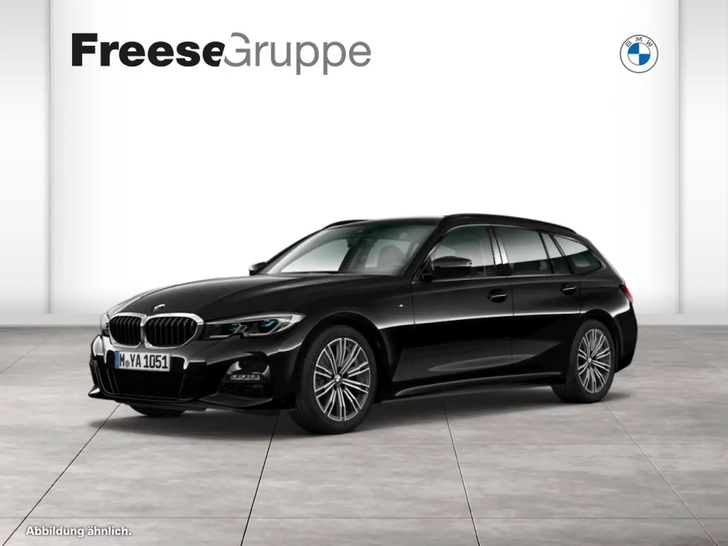 BMW 320 d Touring DAB Klimaaut. PDC Noir - 1