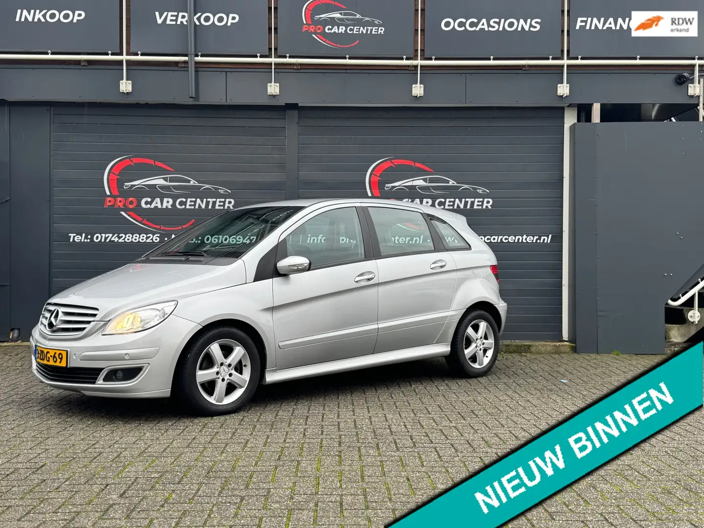 Mercedes-Benz B 170 Avantgarde AUT|AIRCO|STOEL.VER|V-A PDC|EL.RAMEN|LM Gris - 1