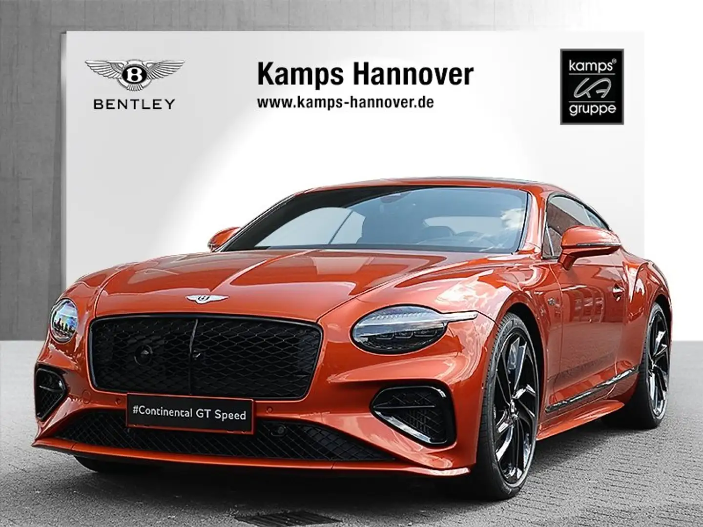 Bentley Continental GT Speed *First Edition*Panorama*NAIM* Оранжевий - 1