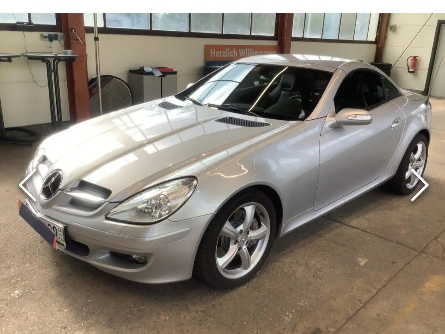 Mercedes-Benz SLK 350 V6 BOOK/XENON/NAVI/AIRSCARF/ASI Ezüst - 1