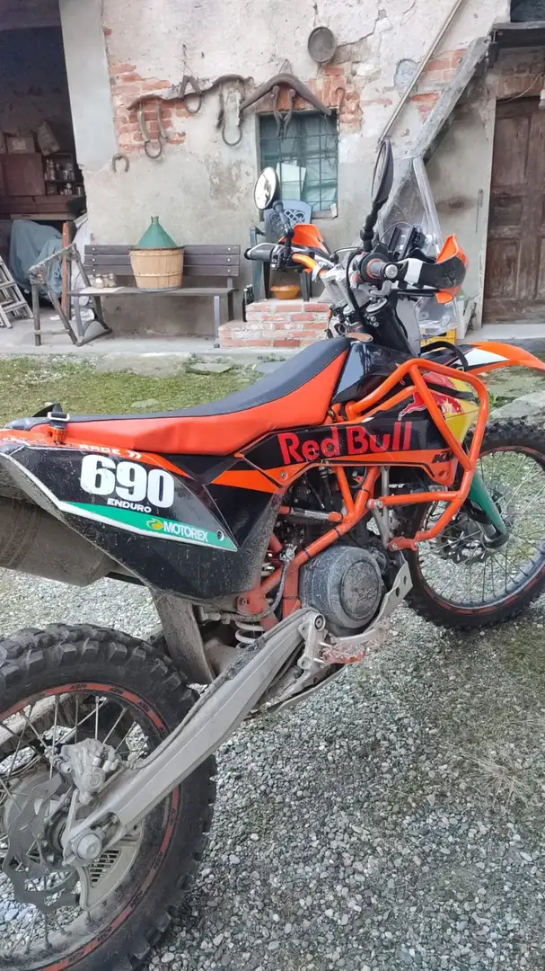 KTM 690 Enduro R R Naranja - 2
