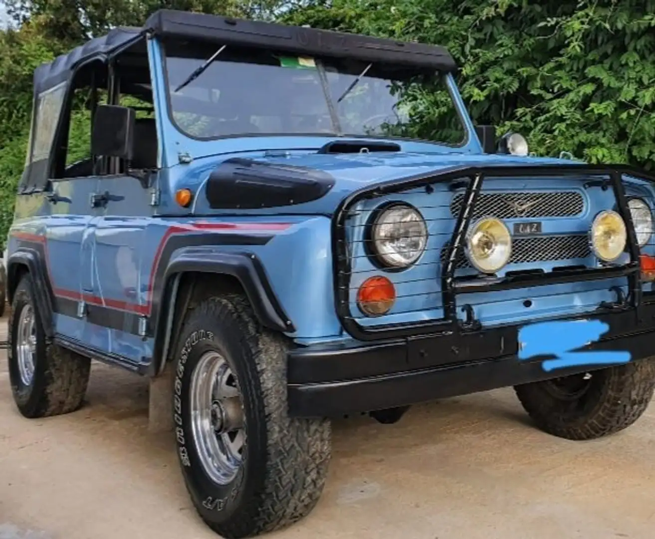 UAZ 469 469 2.5d Promiscuo Albastru - 2
