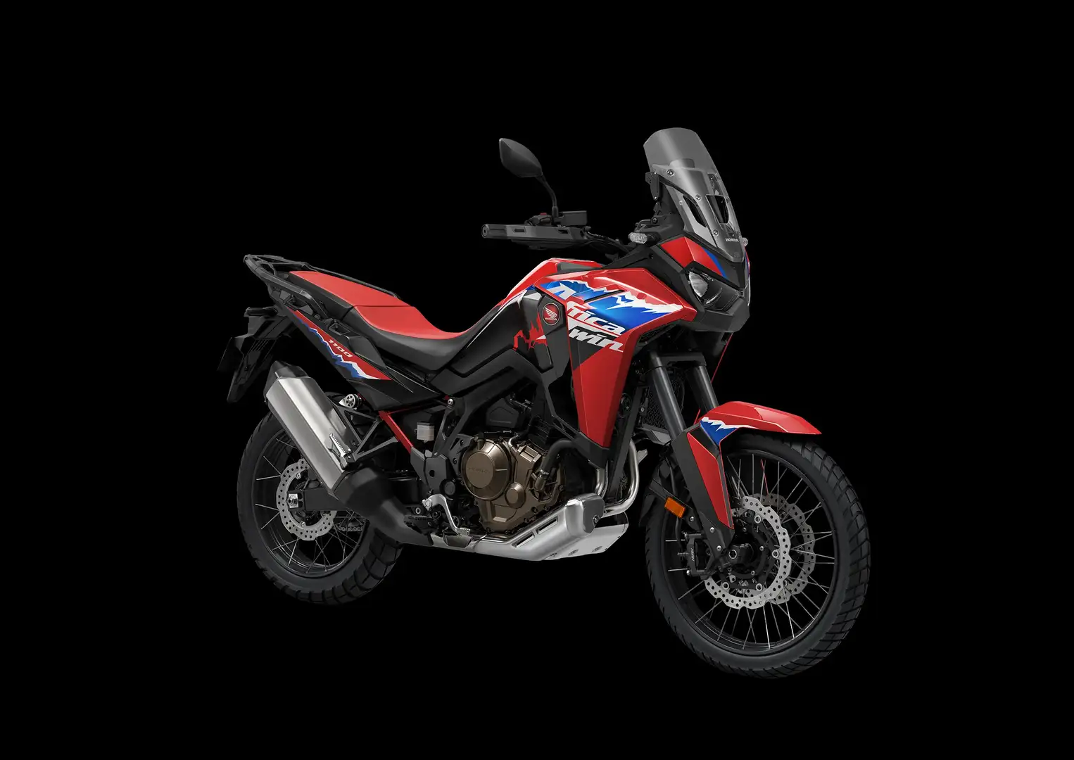 Honda CRF 1100 ES Fahrwerk Rot - 2