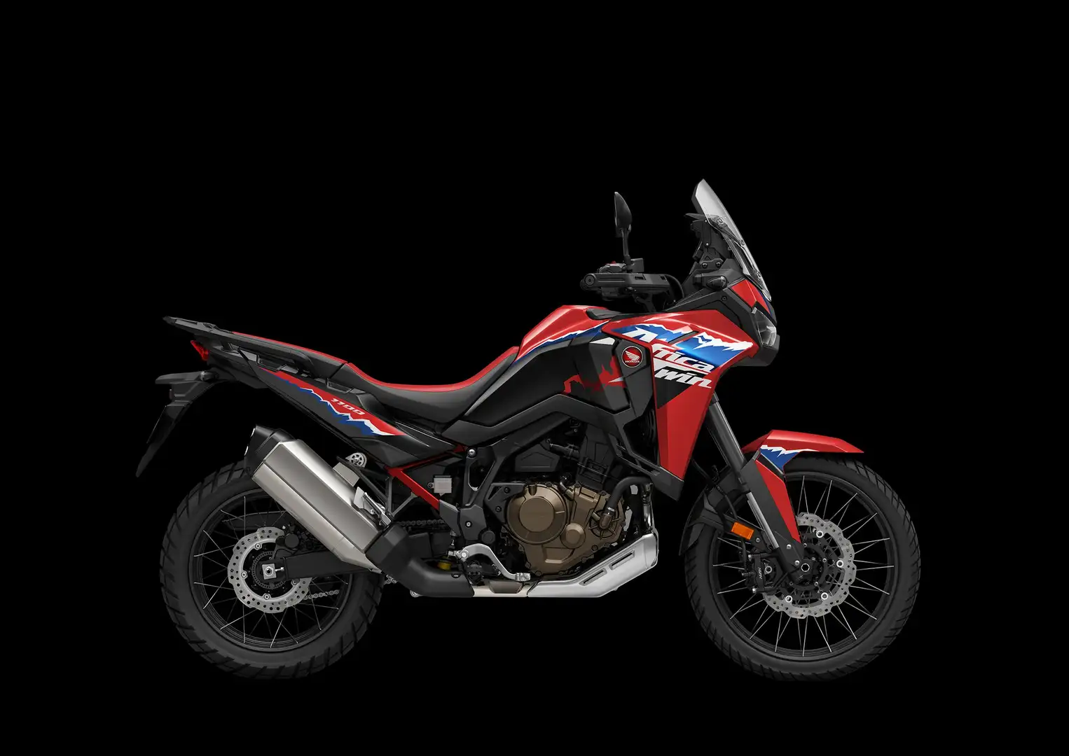 Honda CRF 1100 ES Fahrwerk Rot - 1