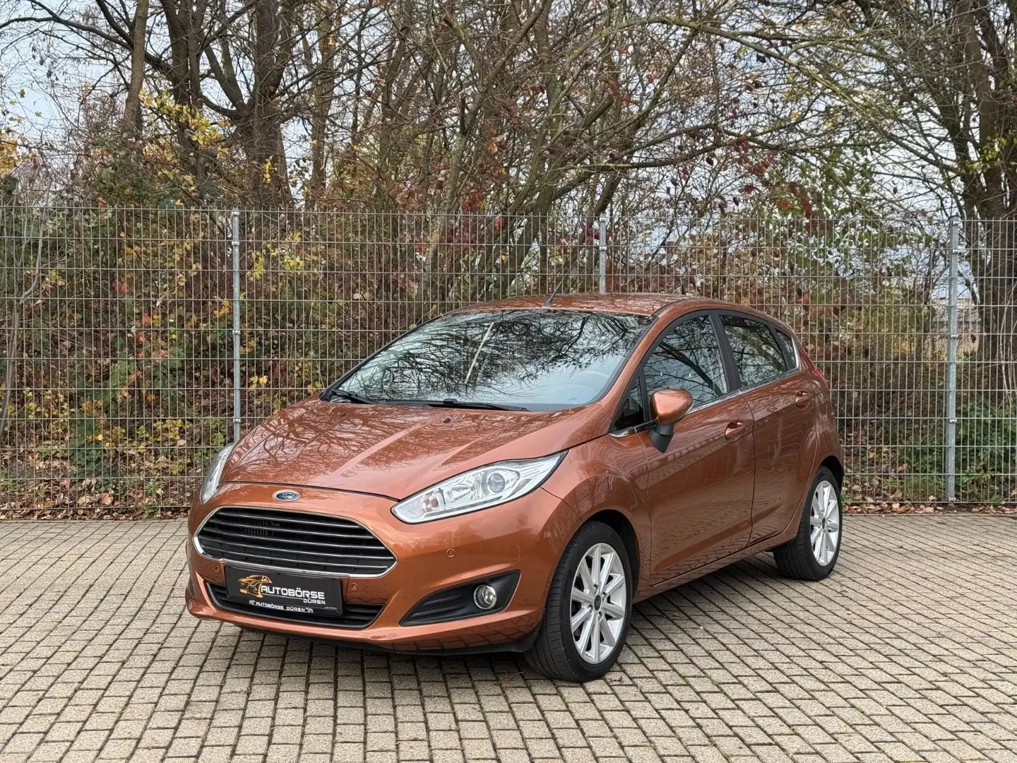 Ford Fiesta 1,0 EcoBoost PDC/SHZ/Auto/Zahnriemen neu Braun - 2