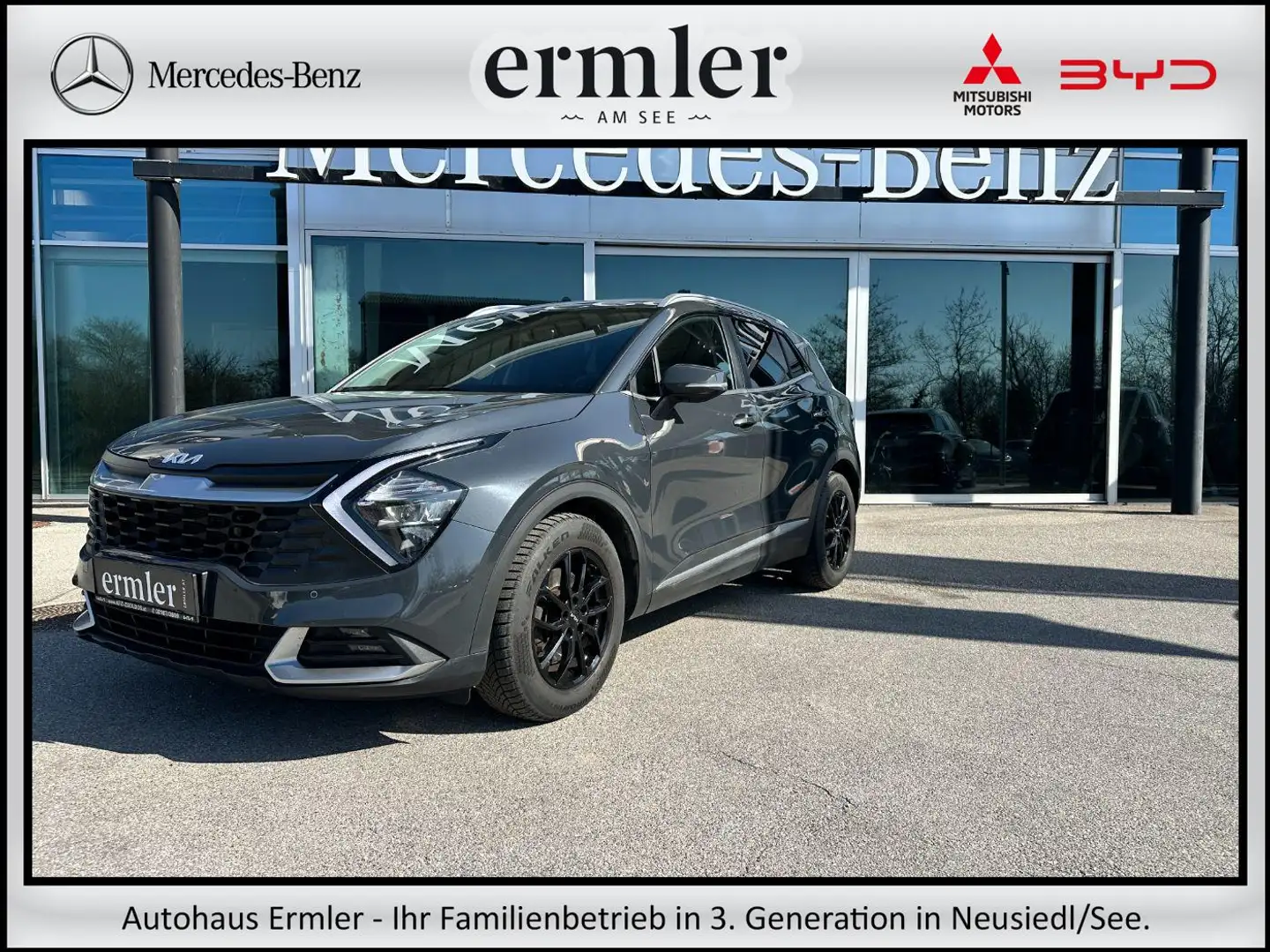 Kia Sportage 1.6 CRDI 48V Silber+ AWD Diesel Allrad Grau - 1