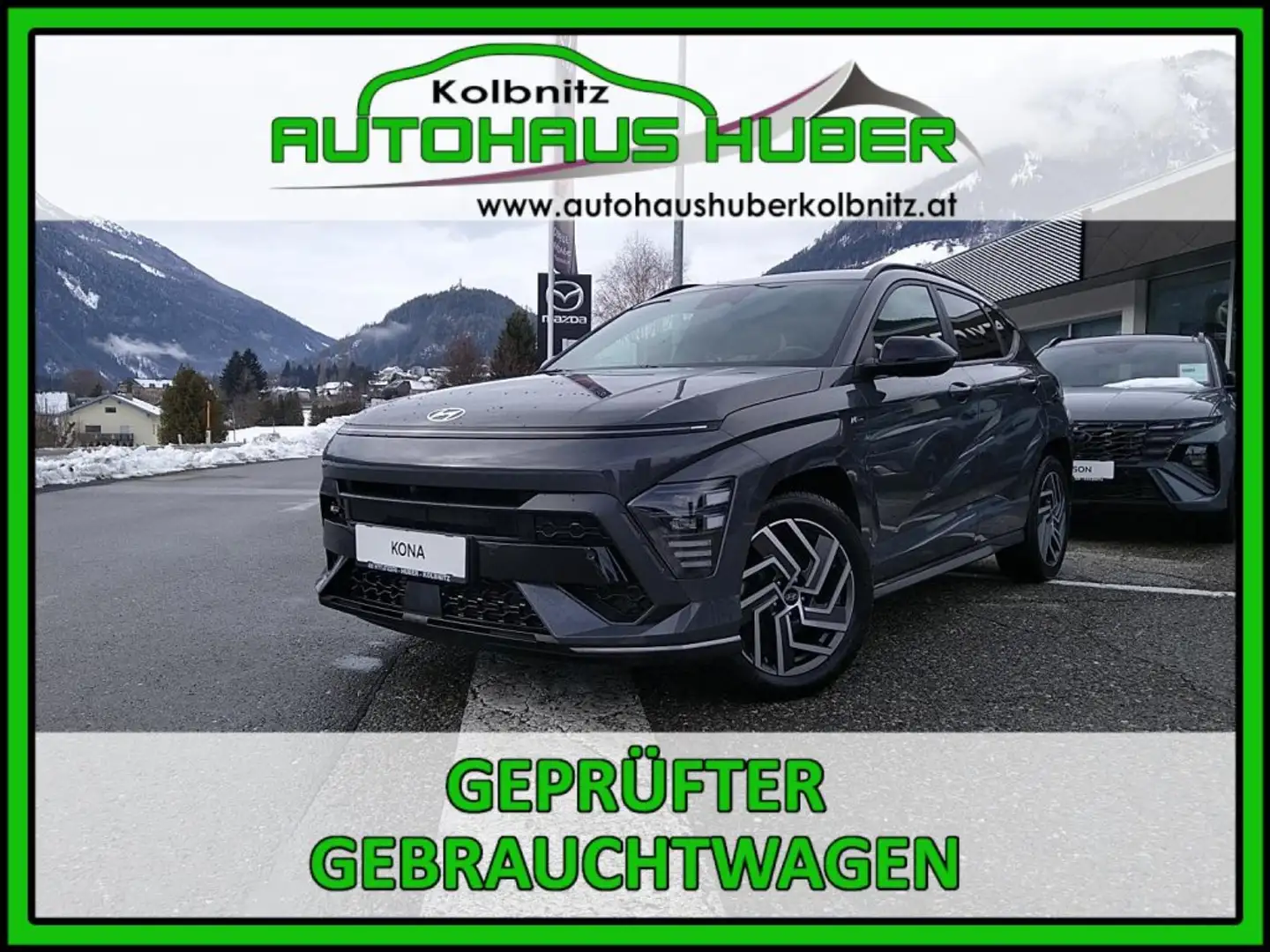 Hyundai KONA (SX2) N Line 1.0 T-GDI 2WD AUTOMATIK-DCT Schwarz - 1