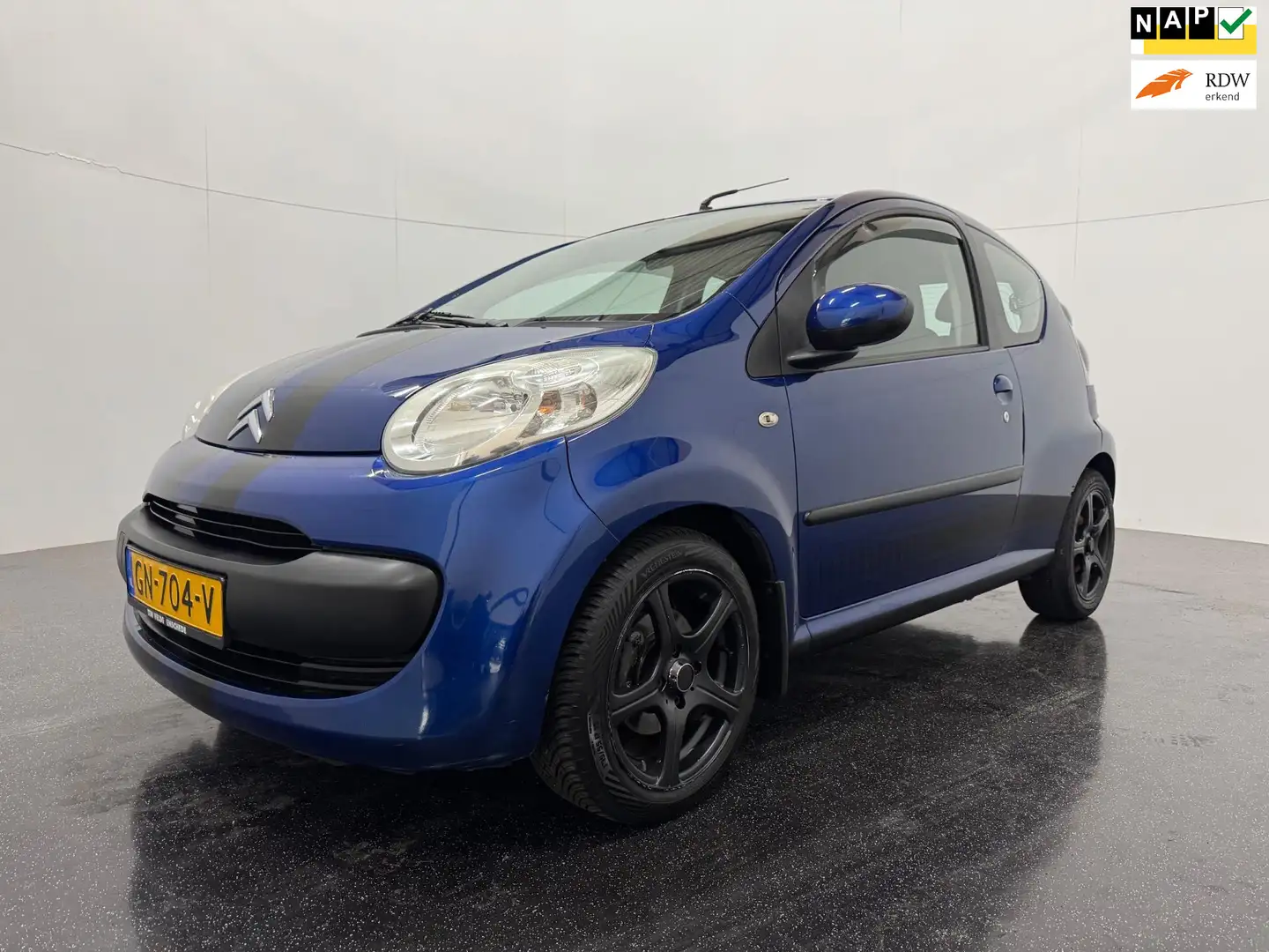 Citroen C1 1.0-12V Séduction Airco/Apple Carplay Blauw - 1