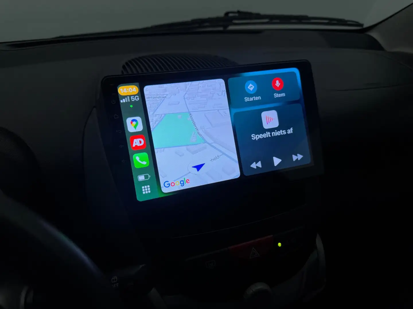Citroen C1 1.0-12V Séduction Airco/Apple Carplay Blauw - 2