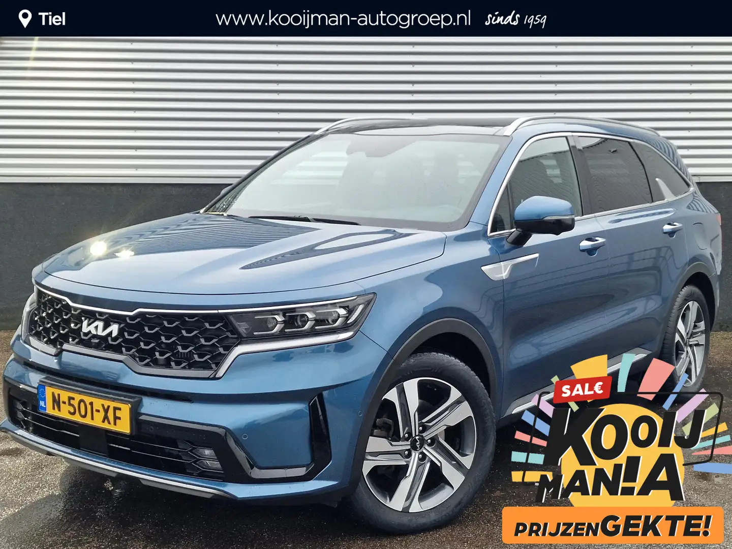 Kia Sorento 1.6 T-GDI Plug-in Hybrid 4WD ExecutiveLine 7p. Ful Blauw - 1