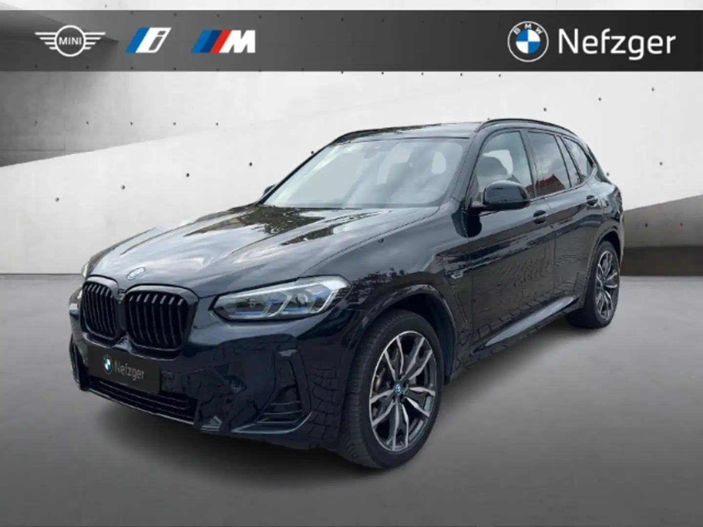 BMW X3 xDrive30e M Sport Laserlicht Head-Up RFK DAB Schwarz - 1