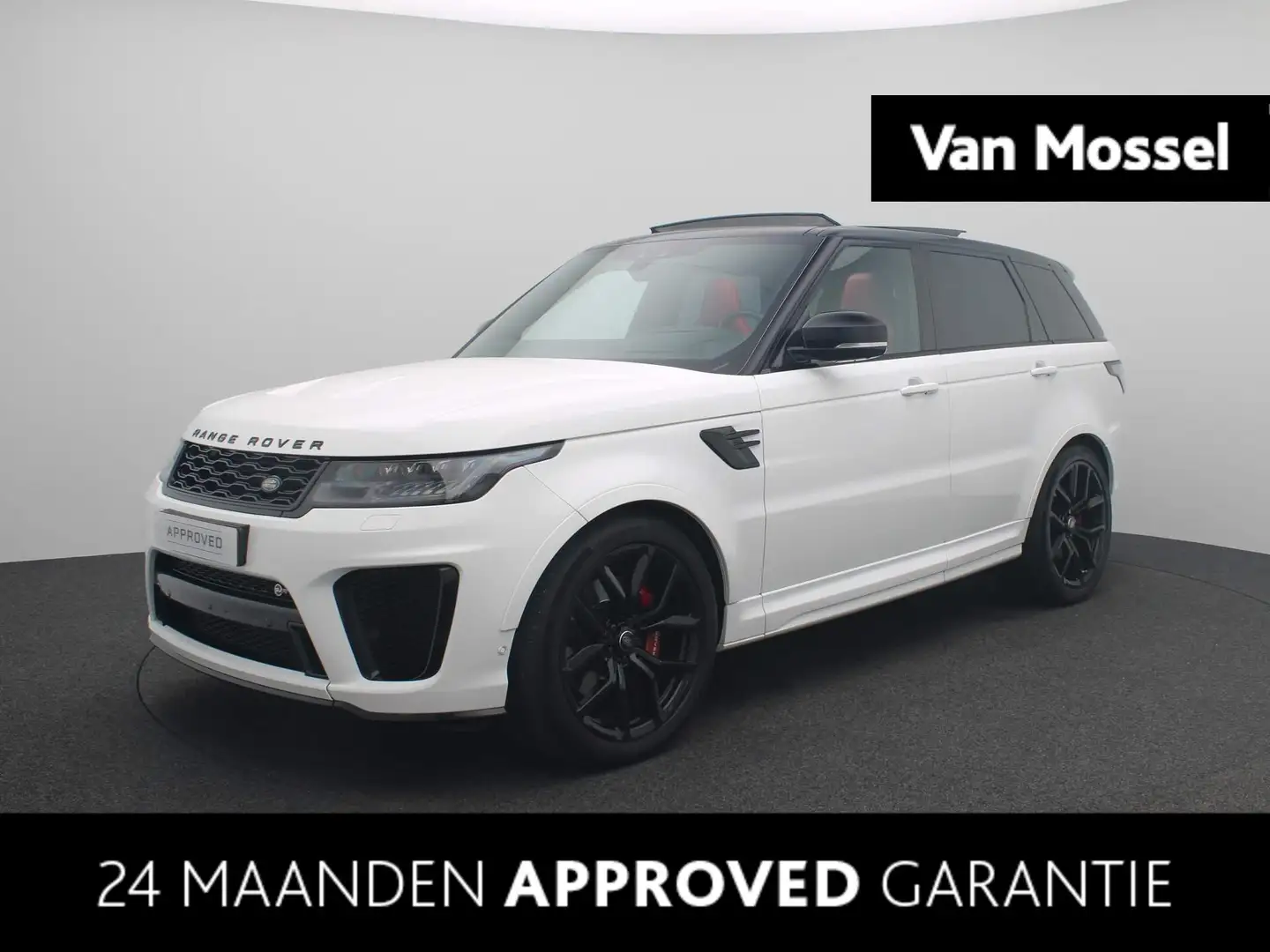 Land Rover Range Rover Sport 5.0 V8 Super Charger SVR | 575 PK | Head Up | Carb Blanc - 1