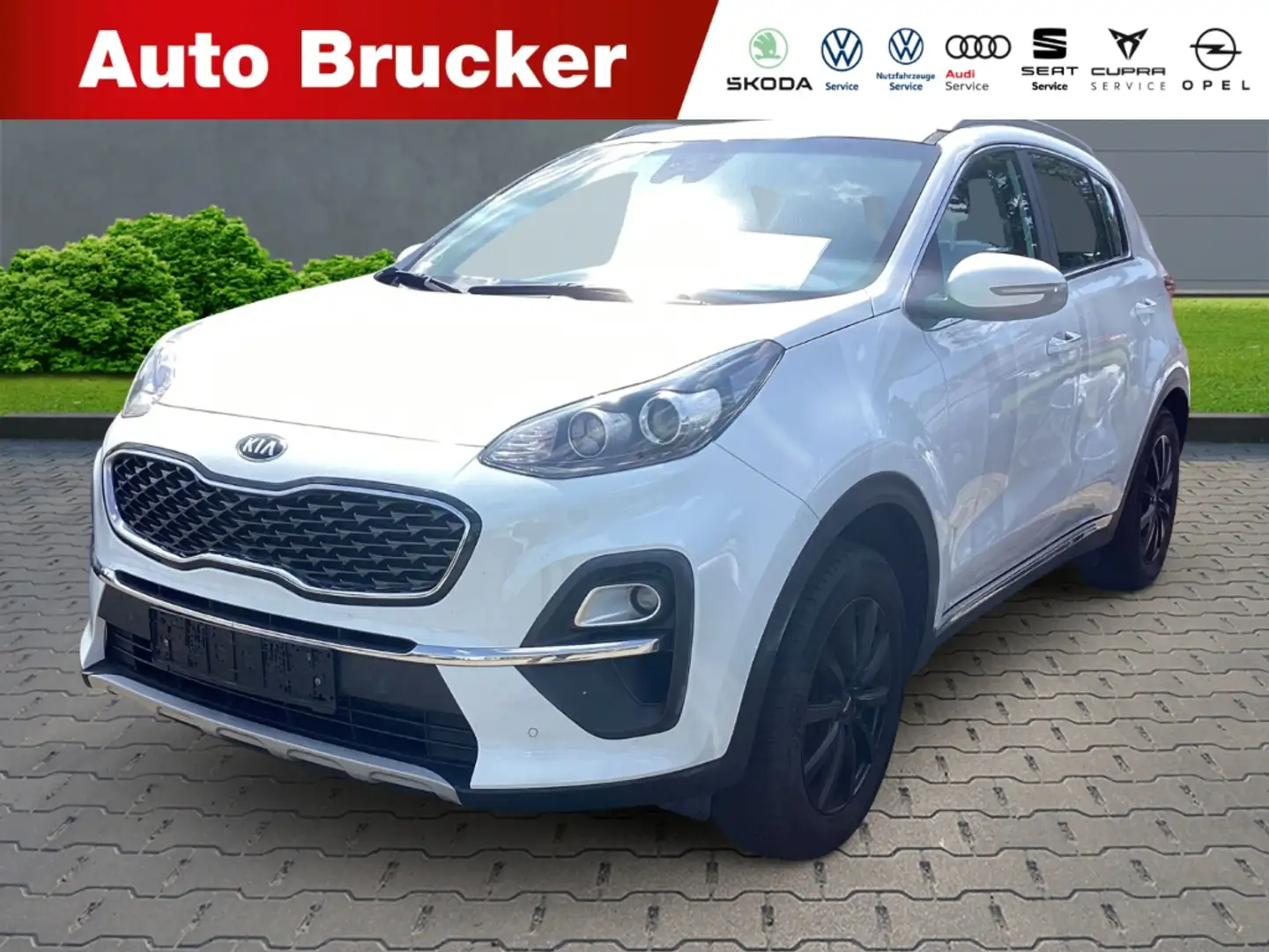 Kia Sportage Vision 2WD 1.6 GDI+Alufelgen+Navi+Klimaautomatik Weiß - 1