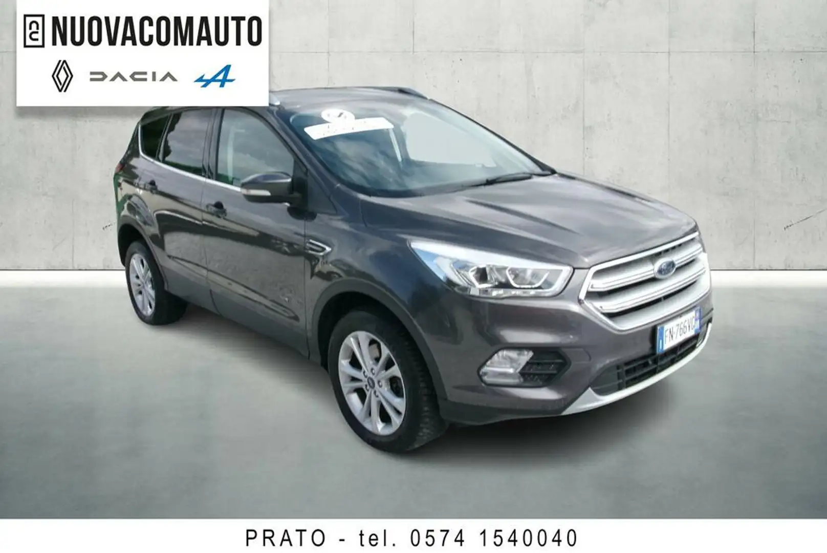 Ford Kuga 2.0 tdci Titanium s&s awd 150cv powershift Grigio - 2