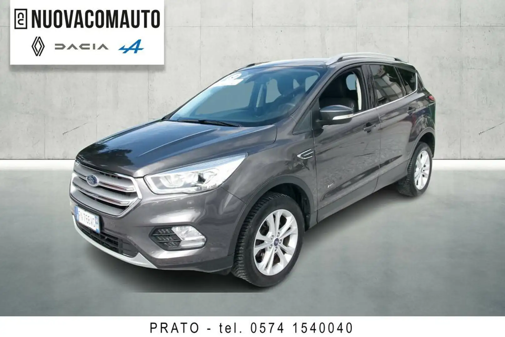 Ford Kuga 2.0 tdci Titanium s&s awd 150cv powershift Grigio - 1