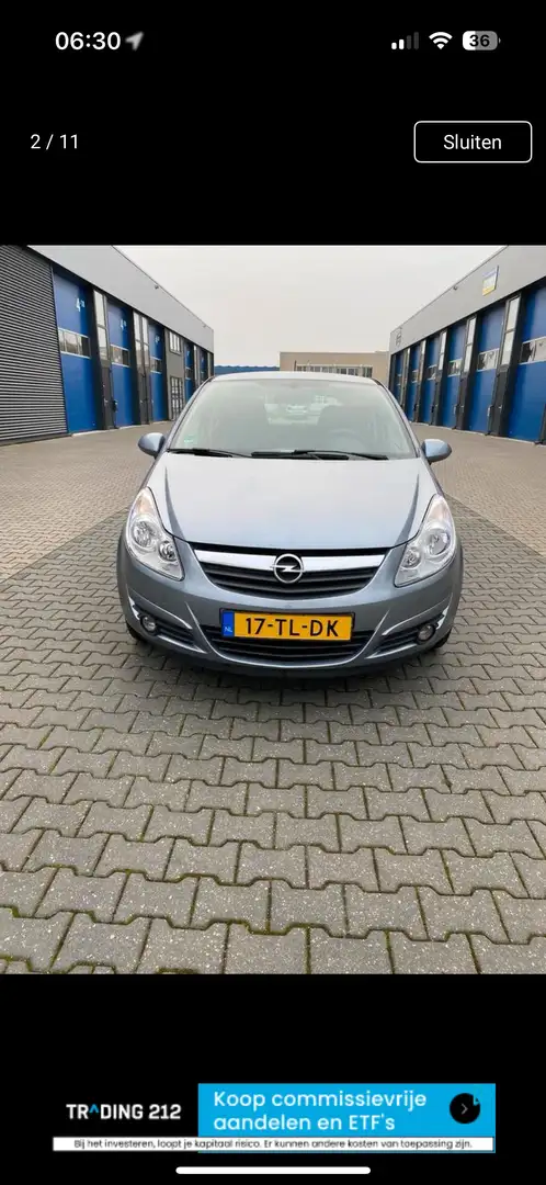 Opel Corsa 1.2-16V Business Grijs - 2