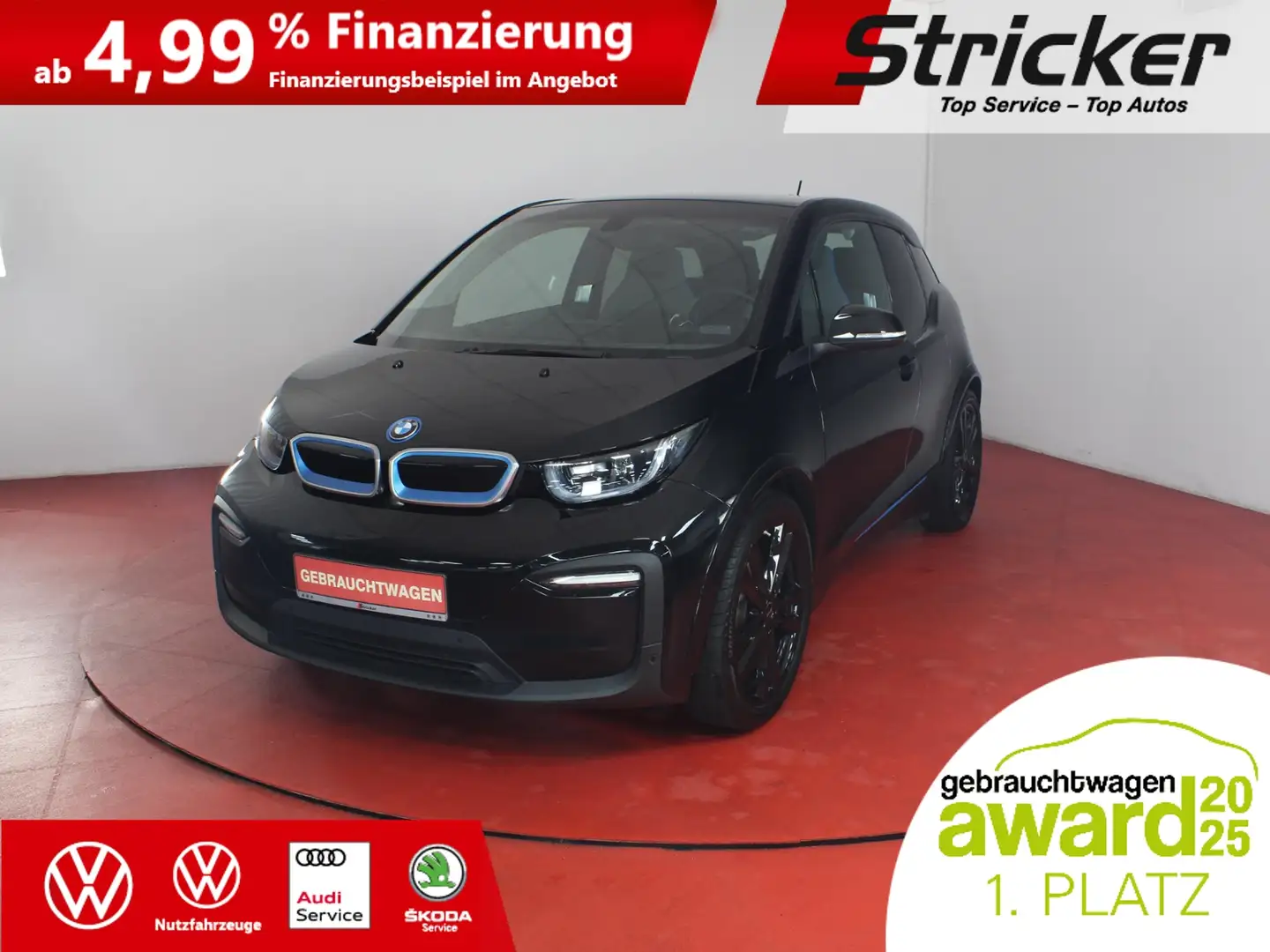 BMW i3 213,-ohne Anzahlung Navi Tempomat Schwarz - 1