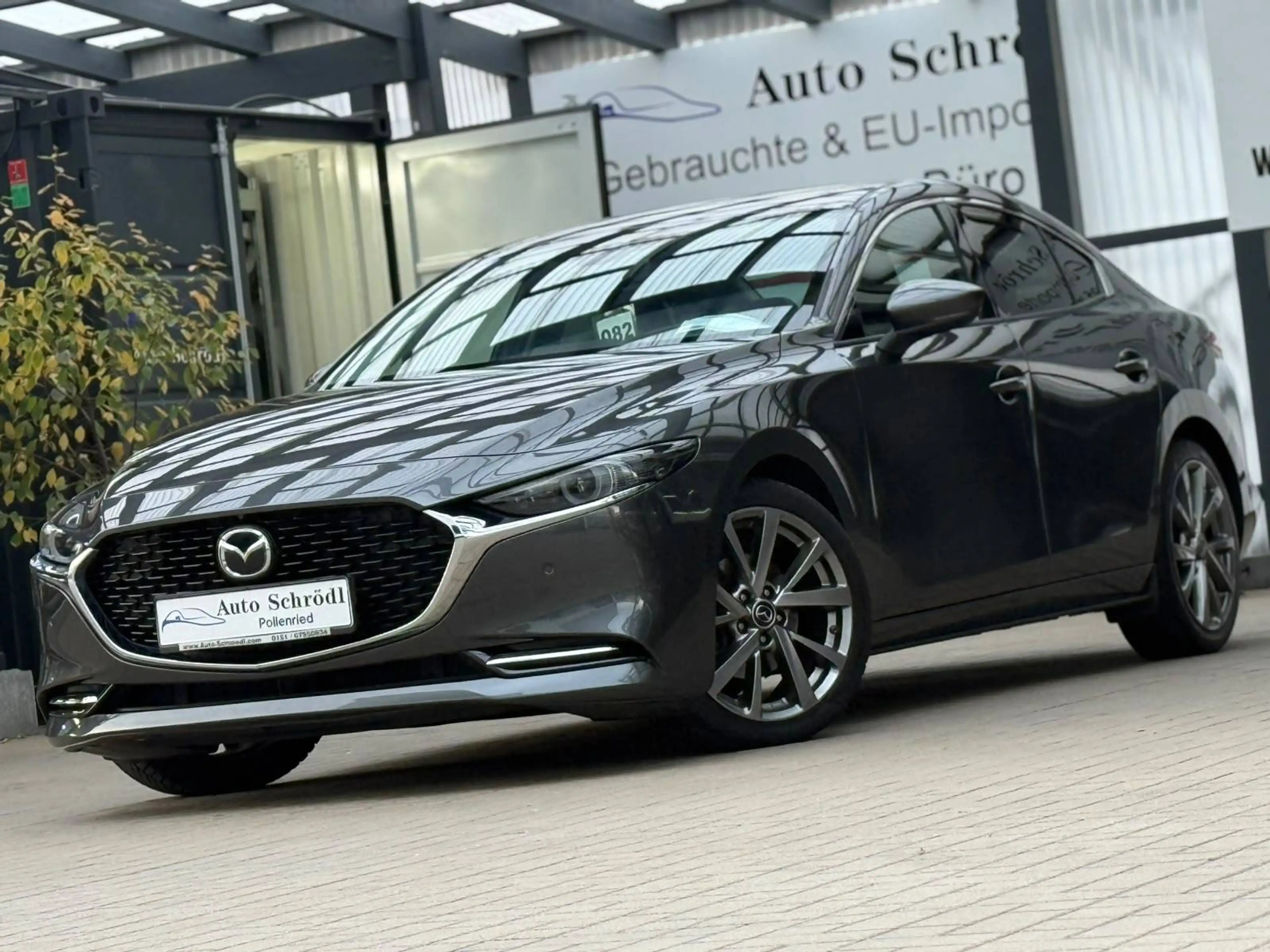 Mazda 3 Fastback Aut. SKYACTIV-X 2.0 M Hybrid Selection, Matrix-LED, BOSE, Leder, 360°K, HUD, ACC, Tot-W, Memory, SR+WR